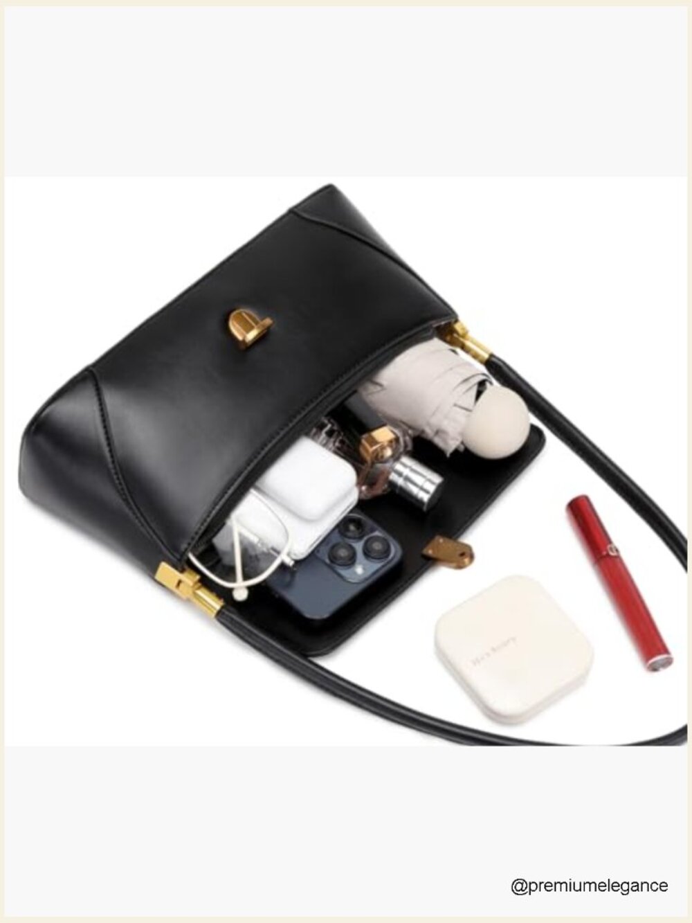 Vintage Hobo Shoulder Bag Cute Mini Clutch Purse Retro Handbag - Picture 6 of 7
